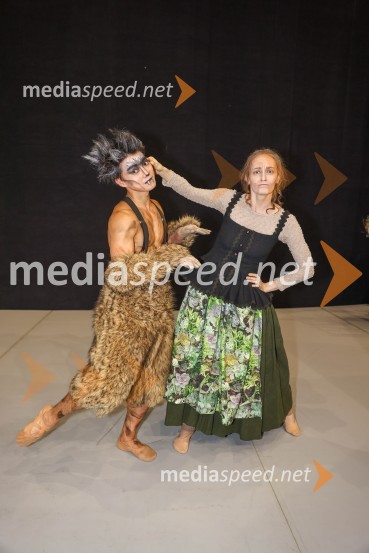  Yuya Omaki, baletni solist;  Olesja Hartmann Marin, baletna plesalkaBaletna pravljica Kekec s Kataleno v živo