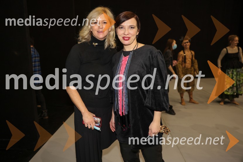  Pia Clug, baletna plesalka;  Vesna Zornik, pevka skupine KatalenaBaletna pravljica Kekec s Kataleno v živo