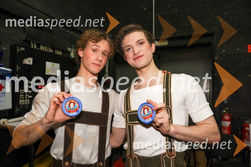  Jan Trninič, baletni plesalec;  Tomaž Viktor Abram Golub, baletni plesalecBaletna pravljica Kekec s Kataleno v živo