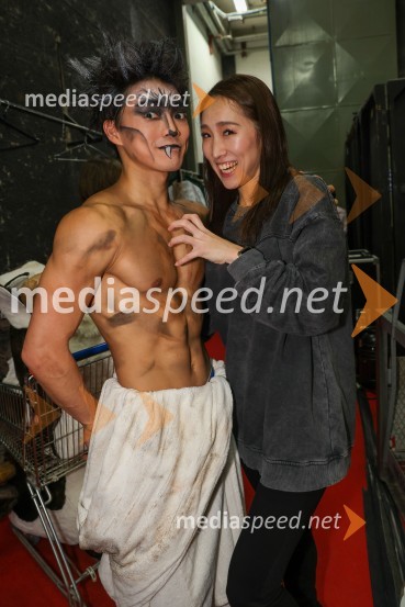  Yuya Omaki, baletni solist;  Asami Nakashima, baletna solistkaBaletna pravljica Kekec s Kataleno v živo