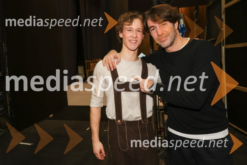  Jan Trninič, baletni plesalec;  Edward Clug, umetniški direktor, Balet SNG MariborBaletna pravljica Kekec s Kataleno v živo