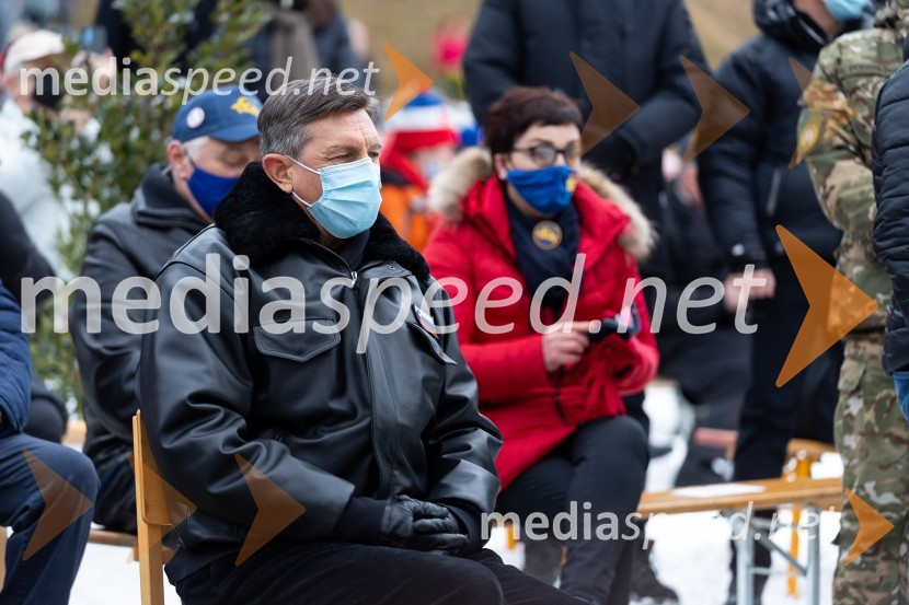  Borut Pahor, predsednik Republike SlovenijeOsrednja slovesnost ob 80. obletnici dražgoške bitke