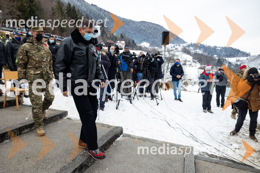  Borut Pahor, predsednik Republike SlovenijeOsrednja slovesnost ob 80. obletnici dražgoške bitke