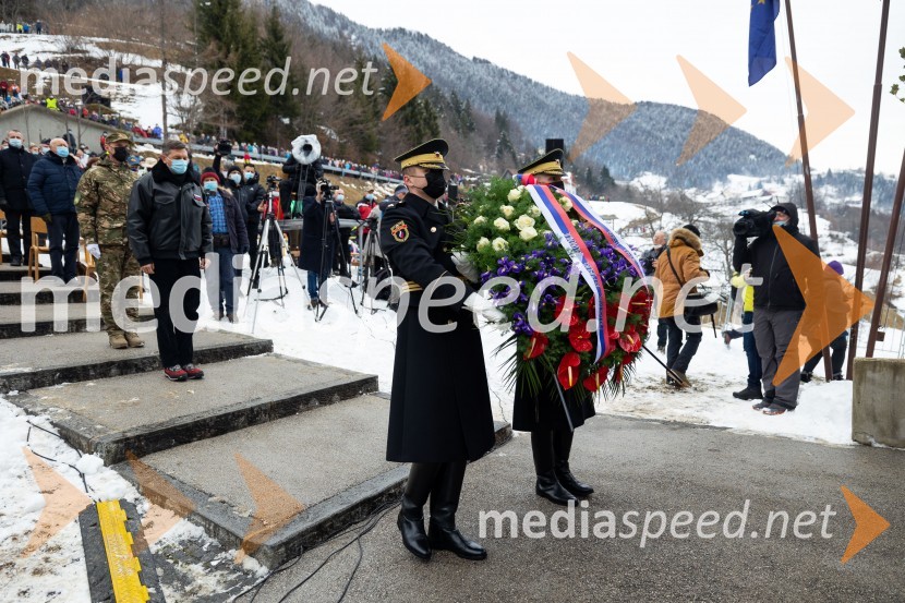 Osrednja slovesnost ob 80. obletnici dražgoške bitke