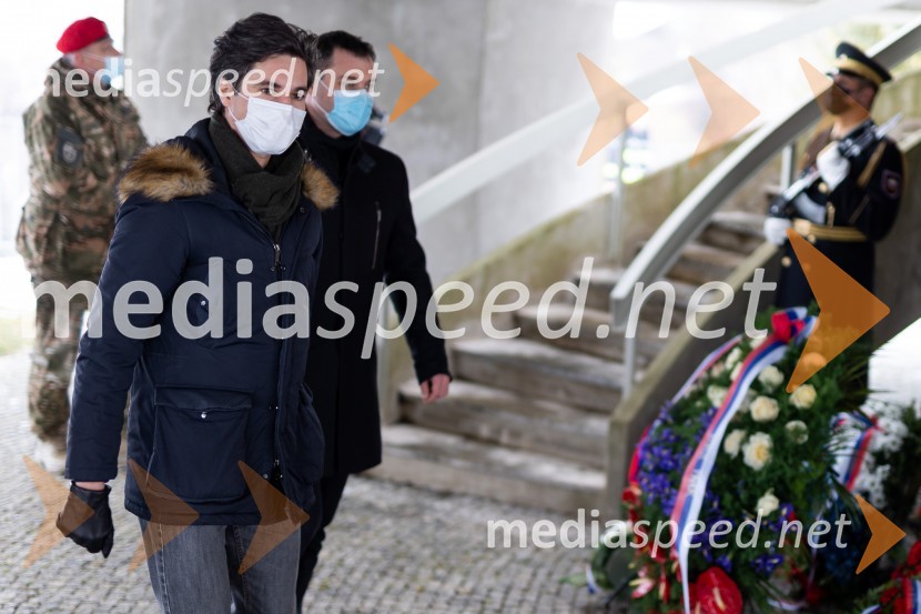  Luka Mesec, poslanec, koordinator LeviceOsrednja slovesnost ob 80. obletnici dražgoške bitke