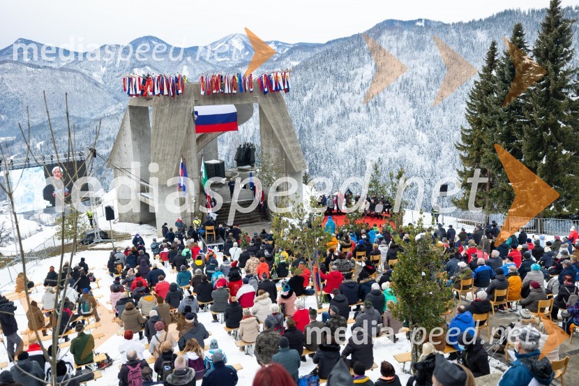 Osrednja slovesnost ob 80. obletnici dražgoške bitke