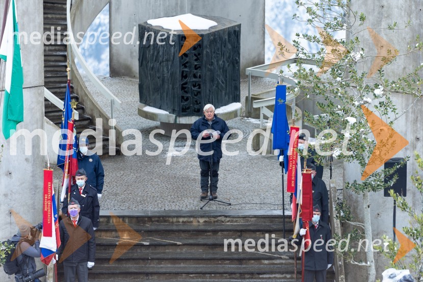  Milan Kučan, nekdanji predsednik Republike SlovenijeOsrednja slovesnost ob 80. obletnici dražgoške bitke
