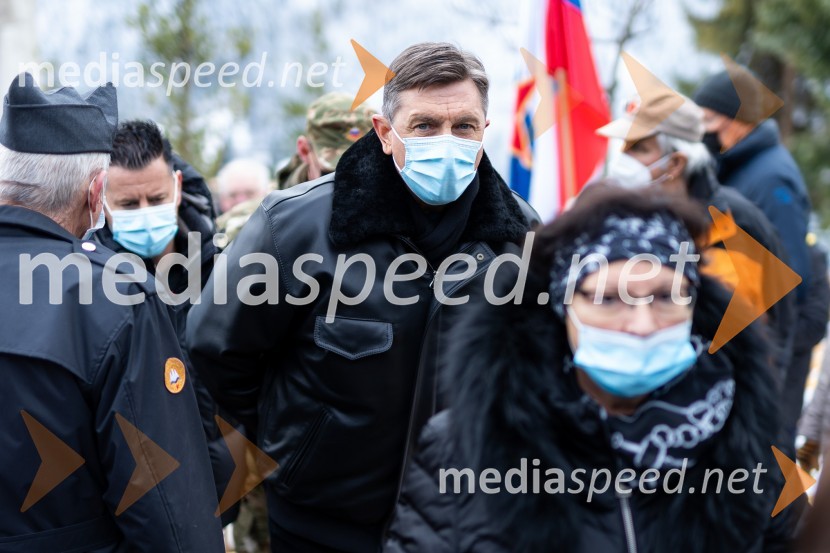 Borut Pahor, predsednik Republike SlovenijeOsrednja slovesnost ob 80. obletnici dražgoške bitke