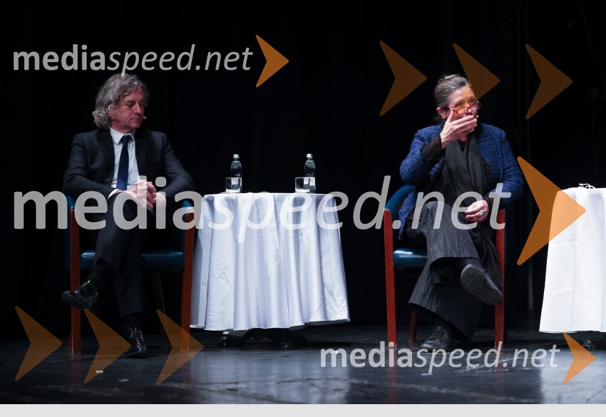 dr. Robert Golob, predsednik uprave, GEN-I; dr. Vesna  Vuk Godina, antropologinja, predavateljicaV kakšni državi želimo živeti, javna tribuna gibanja Bodi sprememba