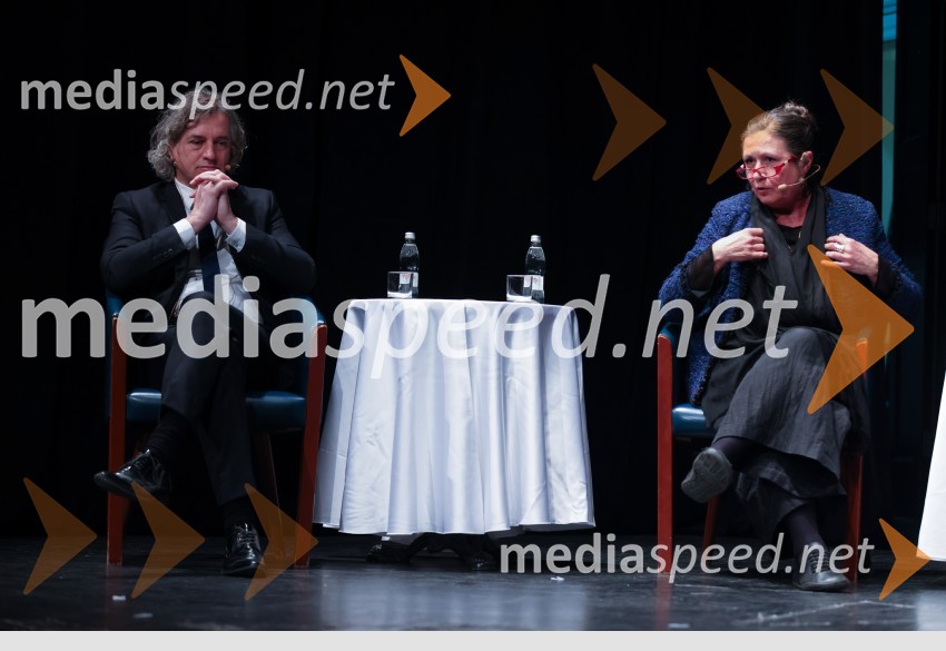 dr. Robert Golob, predsednik uprave, GEN-I; dr. Vesna  Vuk Godina, antropologinja, predavateljicaV kakšni državi želimo živeti, javna tribuna gibanja Bodi sprememba