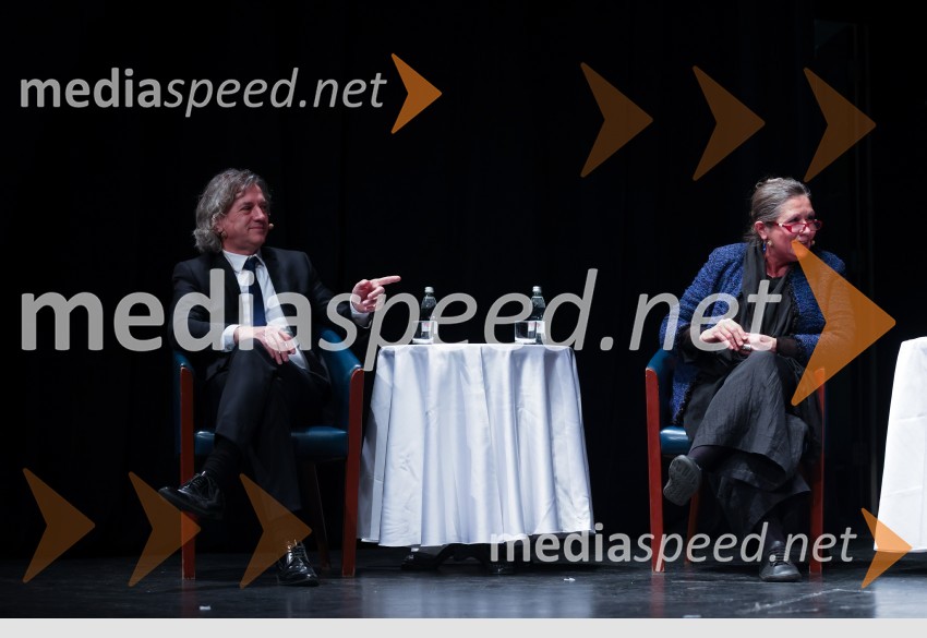 dr. Robert Golob, predsednik uprave, GEN-I; dr. Vesna  Vuk Godina, antropologinja, predavateljicaV kakšni državi želimo živeti, javna tribuna gibanja Bodi sprememba