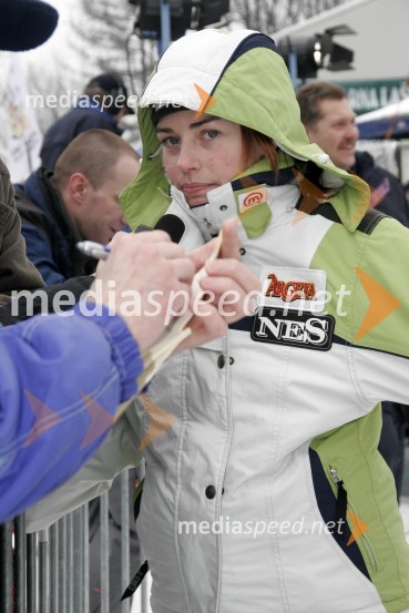Smučarka Tina Maze, Slovenija
(odpovedan veleslalom)42. Zlata lisica