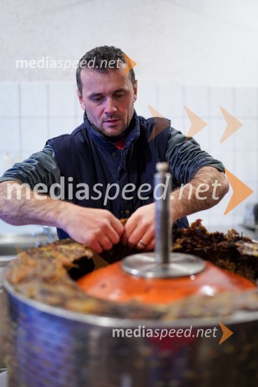  Uroš Kavkler, strokovni sodelavec, FKBV, MeranovoTrgatev grozdja na Meranovem