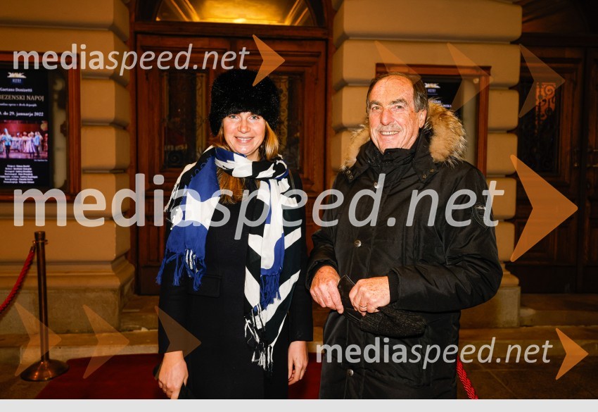  Barbara Čepirlo Čičigoj, odnosi z javnostjo Opera in Balet Ljubljana;  Igor Švara, dirigentLjubezenski napoj, premiera opere