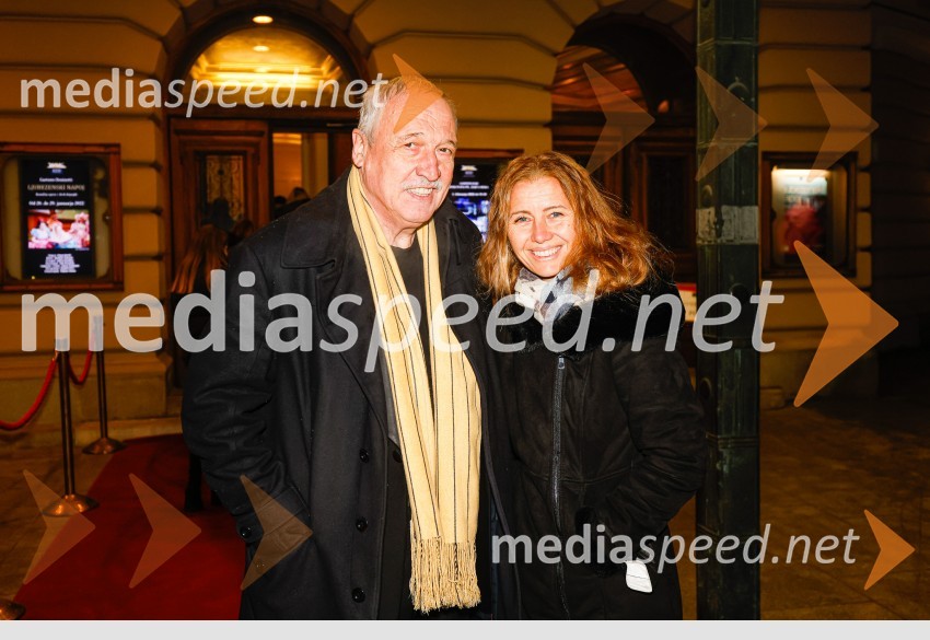 prof. Tomaž Habe, skladatelj, dirigent;  Darja Štravs Tisu, radijska voditeljica, glasbenica in fotografinjaLjubezenski napoj, premiera opere