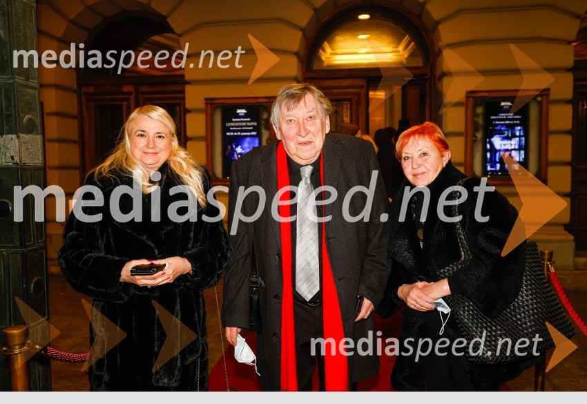  Irena Košnjek;  Marcel Buh, scenarist in izvršni producent; dr. Meta Zagorc, plesna sodnicaLjubezenski napoj, premiera opere