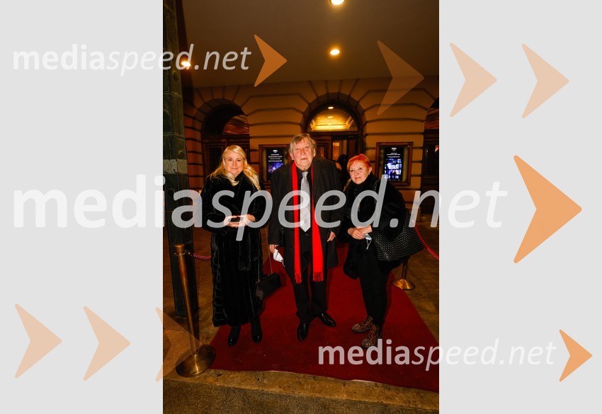  Irena Košnjek;  Marcel Buh, scenarist in izvršni producent; dr. Meta Zagorc, plesna sodnicaLjubezenski napoj, premiera opere