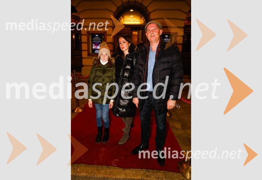  Maria Eyvazov;  Daria Eyvazov;  Timur Eyvazov, ruski ambasadorLjubezenski napoj, premiera opere