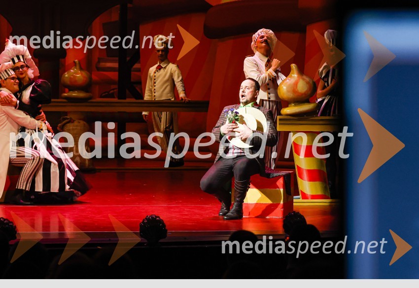  Dejan Maksimilijan Vrbančič, operni pevecLjubezenski napoj, premiera opere