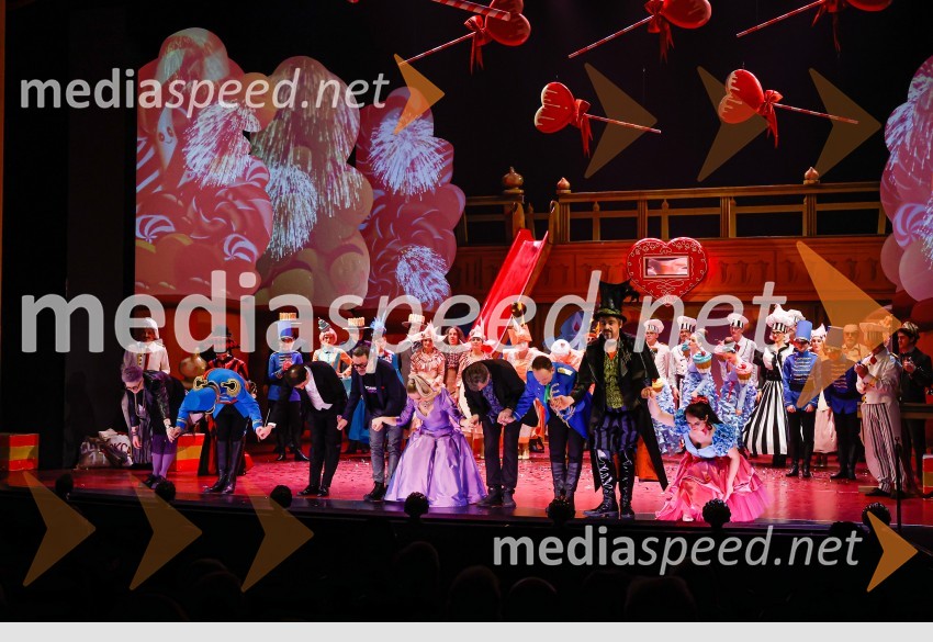 Ljubezenski napoj, premiera opere