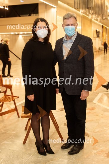 mag. Breda Pečovnik, direktorica kongresno komercialne dejavnosti Cankarjev dom;  Anton Krkovič, slovenski častnik in veteran vojne za SlovenijoTo noč sem jo videl, predpremiera drame SNG Maribor