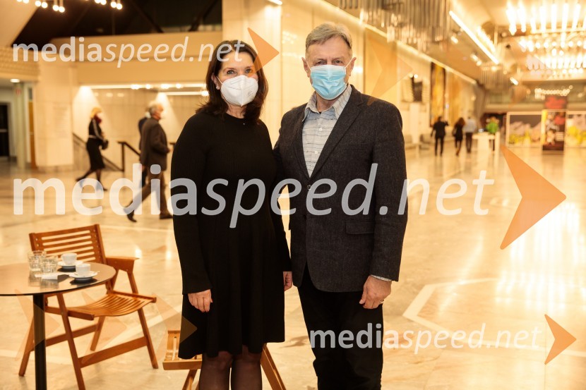 mag. Breda Pečovnik, direktorica kongresno komercialne dejavnosti Cankarjev dom;  Anton Krkovič, slovenski častnik in veteran vojne za SlovenijoTo noč sem jo videl, predpremiera drame SNG Maribor