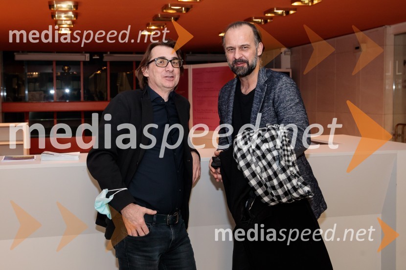  Aleksandar  Popovski, režiser, umetniški direktor Drame SNG Maribor;  Uroš Fürst, igralecTo noč sem jo videl, predpremiera drame SNG Maribor