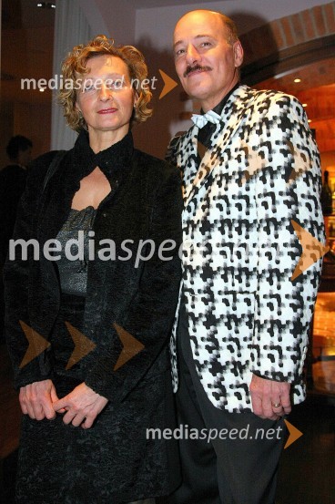 Rok Lasan, modni režiser in scenarist ter nekdanji maneken s soprogo BernardoPolzela, modna revija