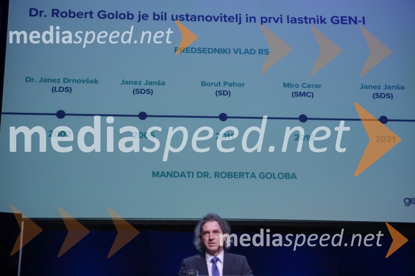 GEN-I in Robert Golob, novinarska konferenca