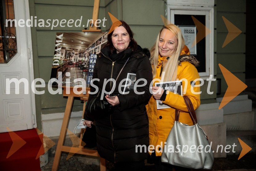  Teja Pelko, novinarka, Svet24;  Katja Kaja Mejač, urednica Top smrklja in njena.siParty, premiera v SNG Drama Ljubljana