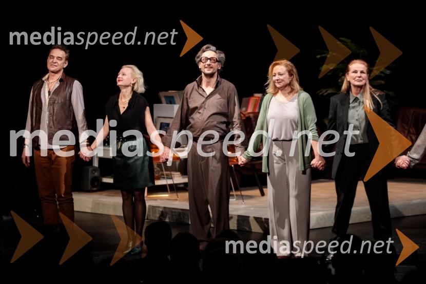   Igor  Samobor, igralec;  Polona  Juh, igralka;  Marko  Mandić, igralec;  Nataša Barbara Gračner, igralka;  Zvezdana  Mlakar, igralkaParty, premiera v SNG Drama Ljubljana