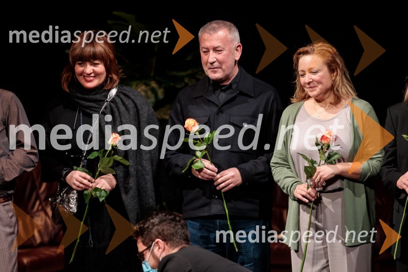  Ana Savić Gecan, kostumografinja;  Ivica Buljan, režiser;  Nataša Barbara Gračner, igralkaParty, premiera v SNG Drama Ljubljana