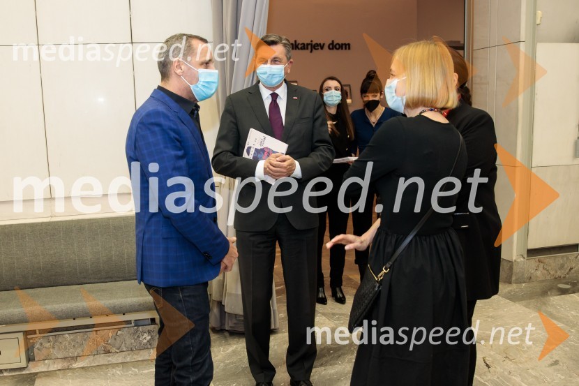  Danilo Rošker, direktor SNG Maribor;  Borut Pahor, predsednik Republike Slovenije;  ... To noč sem jo videl, predstava drame SNG Maribor