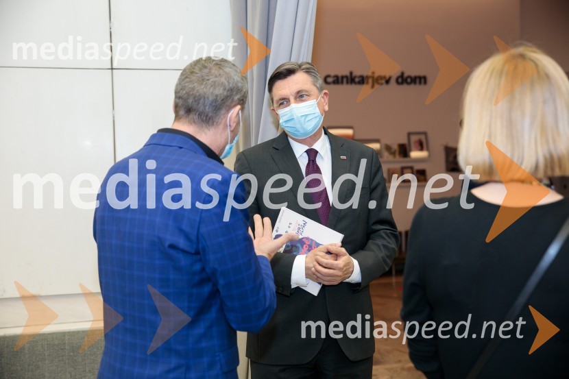  Danilo Rošker, direktor SNG Maribor;  Borut Pahor, predsednik Republike SlovenijeTo noč sem jo videl, predstava drame SNG Maribor