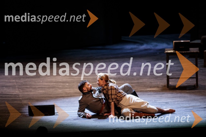  Milan Marić, igralec;  Nataša Matjašec Rošker, igralkaTo noč sem jo videl, predstava drame SNG Maribor