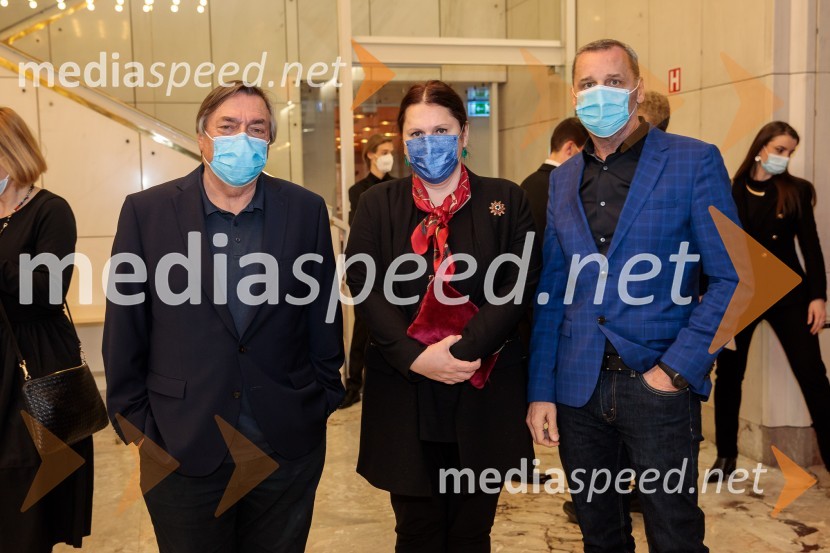  Drago Jančar, pisatelj, častni doktor, Filozofska fakulteta UM;  Uršula Cetinski, generalna direktorica, Cankarjev dom;  Danilo Rošker, direktor SNG MariborTo noč sem jo videl, predstava drame SNG Maribor