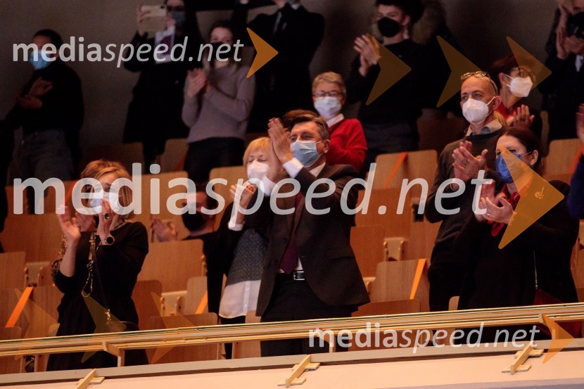  ... ;  Borut Pahor, predsednik Republike Slovenije;  Uršula Cetinski, generalna direktorica, Cankarjev domTo noč sem jo videl, predstava drame SNG Maribor