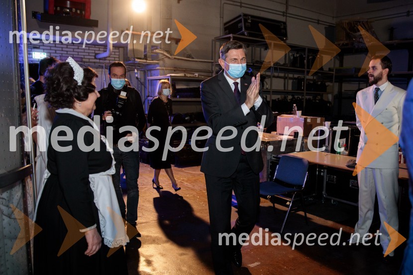  Borut Pahor, predsednik Republike SlovenijeTo noč sem jo videl, predstava drame SNG Maribor