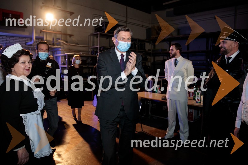  Borut Pahor, predsednik Republike SlovenijeTo noč sem jo videl, predstava drame SNG Maribor