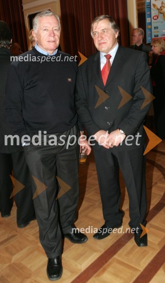 Tone Vogrinec, direktor alpskega smučarskega sklada in mag. Andrej Hazabent, predsednik organizacijskega odbora Zlate lisice in član uprave Nove ljubljanske banke d.d.(županov sprejem v Narodnem domu in Vinagovi kleti)42. Zlata lisica