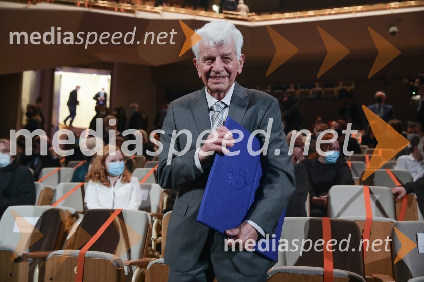 dr. Kajetan Gantar, akademikPodelitev Prešernovih nagrad 2022