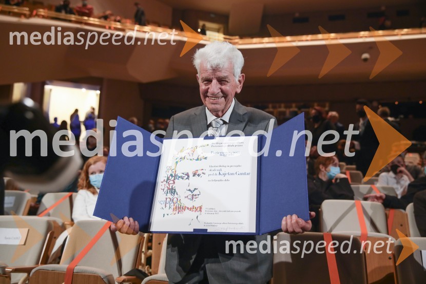 dr. Kajetan Gantar, akademikPodelitev Prešernovih nagrad 2022
