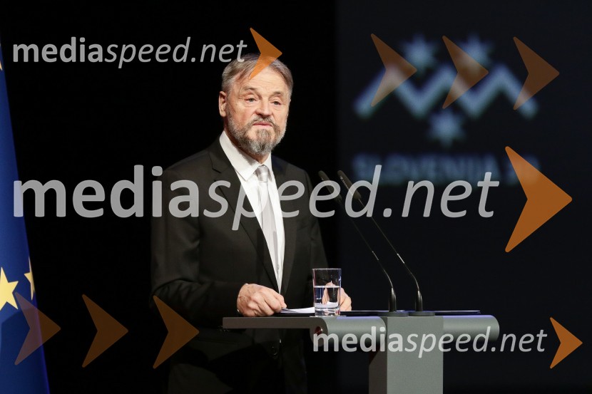 dr. Jožef Muhovič, predsednik Upravnega odbora Prešernovega skladaPodelitev Prešernovih nagrad 2022