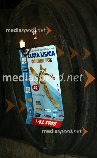 Plakat na sodu v Vinagovi kleti
(županov sprejem v Narodnem domu in Vinagovi kleti)42. Zlata lisica