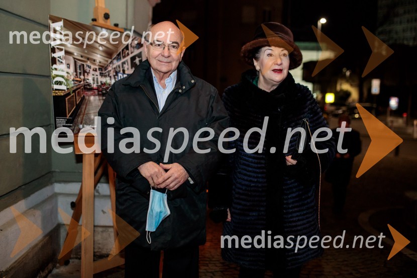  Mitja Rotovnik, nekdanji direktor Cankarjevega doma;  Polona Vetrih, igralkaVse ok, premiera drame