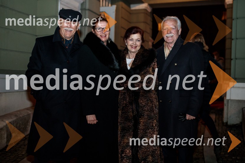  Frane Praprotnik, podjetnik;  Polona  Praprotnik;  Nena Kopčaver Guček;  Andrej Guček, zdravnikVse ok, premiera drame