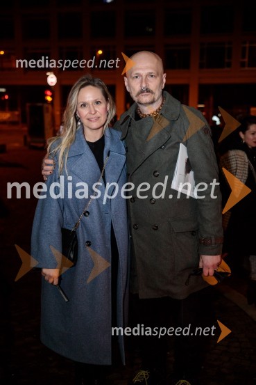 Skladatelj pri uprizoritvi Vse OKVse ok, premiera drame