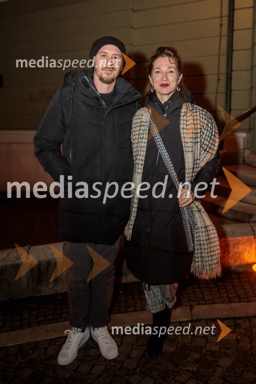  Jernej Čampelj, igralec;  Sabina  Kogovšek, igralkaVse ok, premiera drame