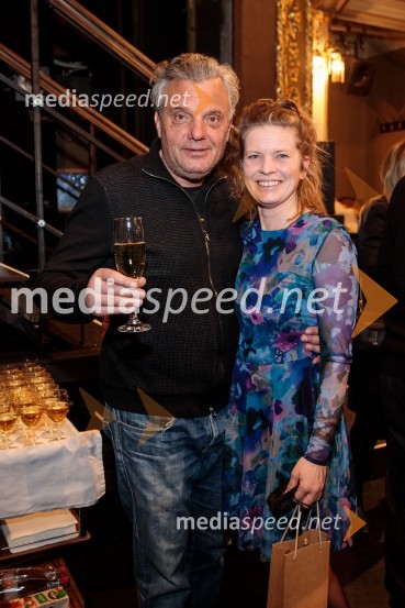  Valter Dragan, igralec;  Staša Prah, dramaturginjaVse ok, premiera drame