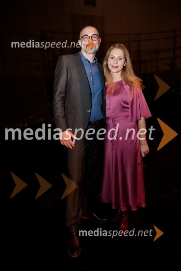  Zoran Trop;  Saša  Mihelčič, igralkaVse ok, premiera drame